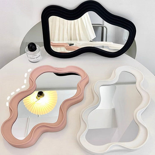 Miroir maquillage en forme de nuage