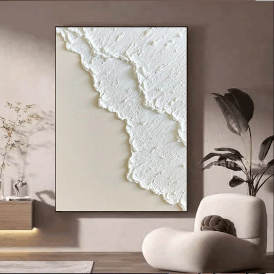 Peinture à l’Huile Blanche & Finition Artisanale